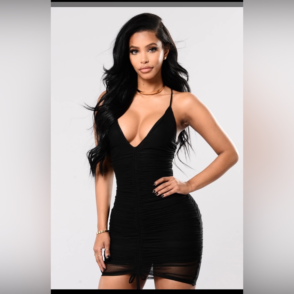 Fashion nova mesh dress